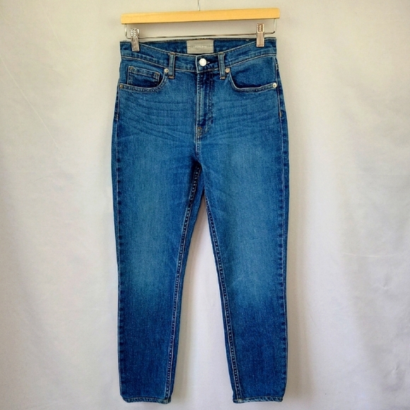 Everlane High Rise Skinny Ankle  Jeans Light Wash Size 27 - Picture 1 of 14